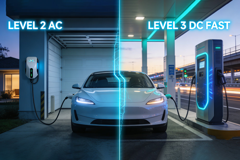Level 2 vs. Level 3 Charging